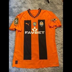 SHAKHTAR DONETSK 23/24 MATCH WORN ISSUE JERSEY KRYSKIV #8 Ukrainian PL Ukraine